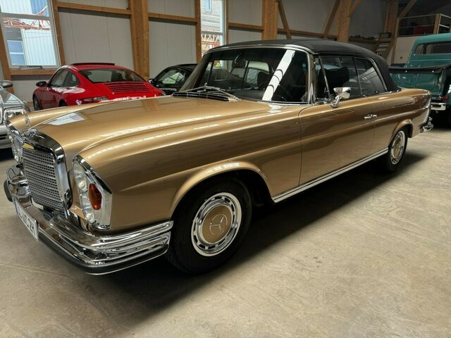 Κάμπριο MERCEDES-BENZ 280 SE Cabrio W111 BRABUS-Classic Restauration: φωτογραφία 30