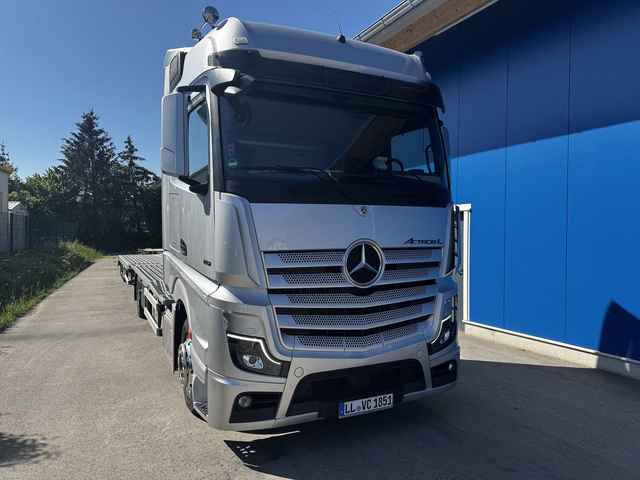 Mercedes-Benz Actros L 1851 FVG Autotransporter + Hänger - Φορτηγό αυτοκινητάμαξα: φωτογραφία 4 Mercedes-Benz Actros L 1851 FVG Autotransporter + Hänger - Φορτηγό αυτοκινητάμαξα: φωτογραφία 4