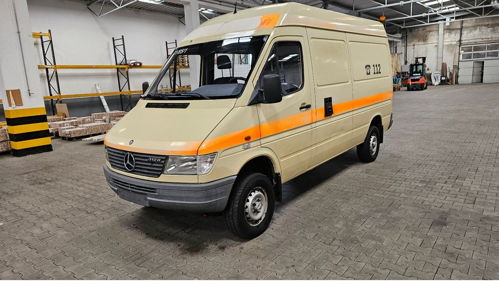 Μικρό φορτηγό με καρότσα Mercedes-Benz Sprinter 312 D 4x4 Allrad: φωτογραφία 1