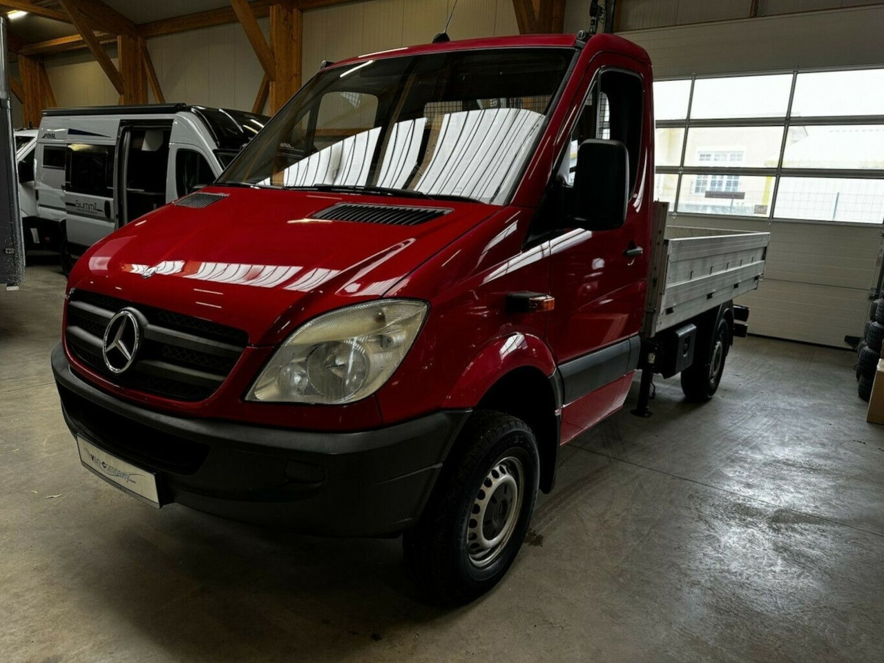 Mercedes-Benz Sprinter 315 CDI 4x4 Allrad HIAB Kran 017T - Μικρό φορτηγό με καρότσα: φωτογραφία 3 Mercedes-Benz Sprinter 315 CDI 4x4 Allrad HIAB Kran 017T - Μικρό φορτηγό με καρότσα: φωτογραφία 3