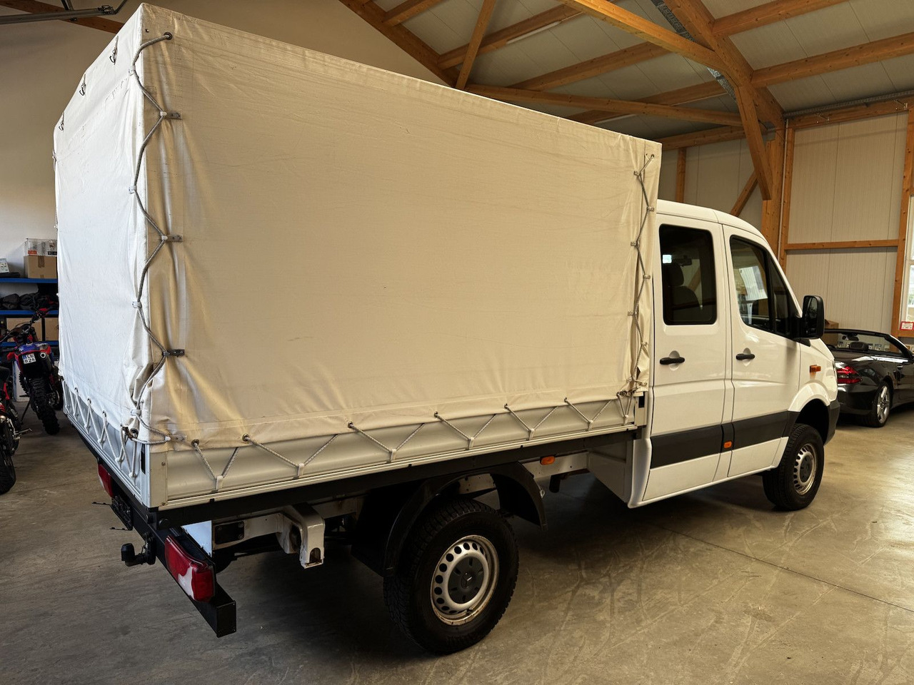 Mercedes-Benz Sprinter 316 CDI Doka 4x4 Allrad Plane - Επαγγελματικό αυτοκίνητο με μουσαμά, Διπλοκάμπινο ελαφρύ επαγγελματικό: φωτογραφία 5 Mercedes-Benz Sprinter 316 CDI Doka 4x4 Allrad Plane - Επαγγελματικό αυτοκίνητο με μουσαμά, Διπλοκάμπινο ελαφρύ επαγγελματικό: φωτογραφία 5