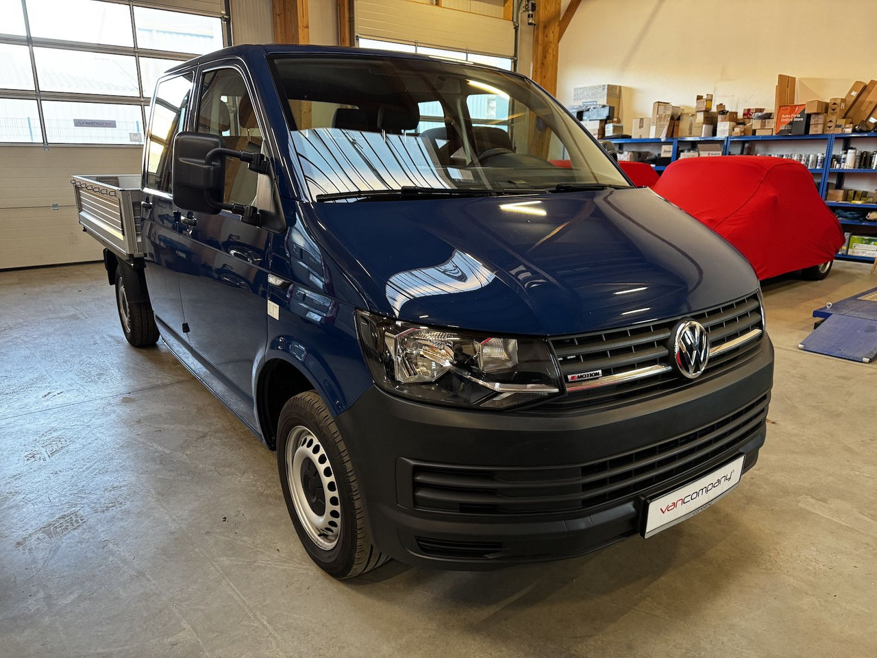 Volkswagen T6 Doka Pritsche 2.0 TDI 4Motion 4x4 indienblau - Μικρό φορτηγό με καρότσα: φωτογραφία 3 Volkswagen T6 Doka Pritsche 2.0 TDI 4Motion 4x4 indienblau - Μικρό φορτηγό με καρότσα: φωτογραφία 3