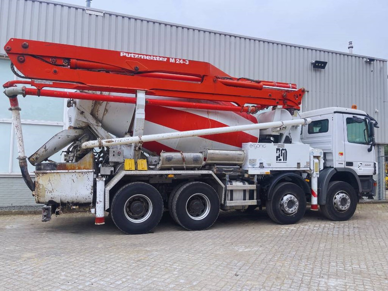 Mercedes-Benz Actros 3241 Putzmeister M24/3 2013 8X4 - Μπετονιέρα φορτηγό: φωτογραφία 5 Mercedes-Benz Actros 3241 Putzmeister M24/3 2013 8X4 - Μπετονιέρα φορτηγό: φωτογραφία 5