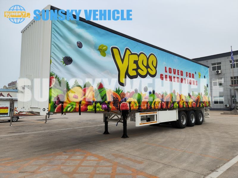HOWO 13 meters curtain side semi trailer - Επικαθήμενο κουρτίνα: φωτογραφία 1 HOWO 13 meters curtain side semi trailer - Επικαθήμενο κουρτίνα: φωτογραφία 1