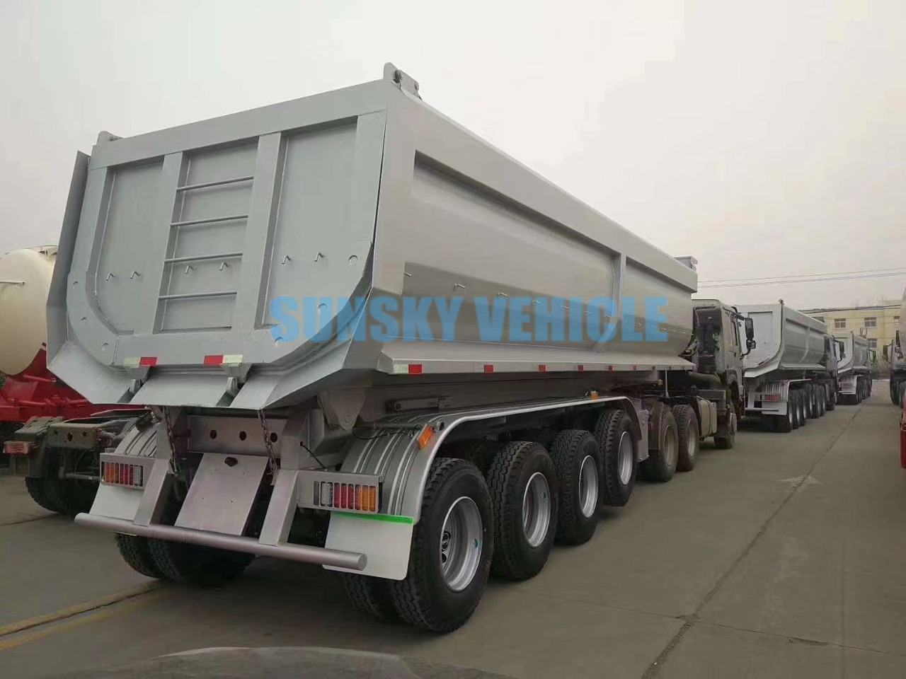 SUNSKY 3/4-Axle Dump Trailer - Επικαθήμενο ανατρεπόμενο: φωτογραφία 5 SUNSKY 3/4-Axle Dump Trailer - Επικαθήμενο ανατρεπόμενο: φωτογραφία 5