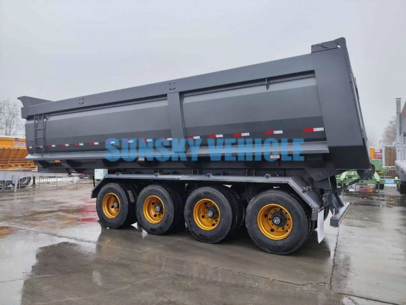 SUNSKY 4-Axle Dump Semi-trailer - Επικαθήμενο ανατρεπόμενο: φωτογραφία 4 SUNSKY 4-Axle Dump Semi-trailer - Επικαθήμενο ανατρεπόμενο: φωτογραφία 4