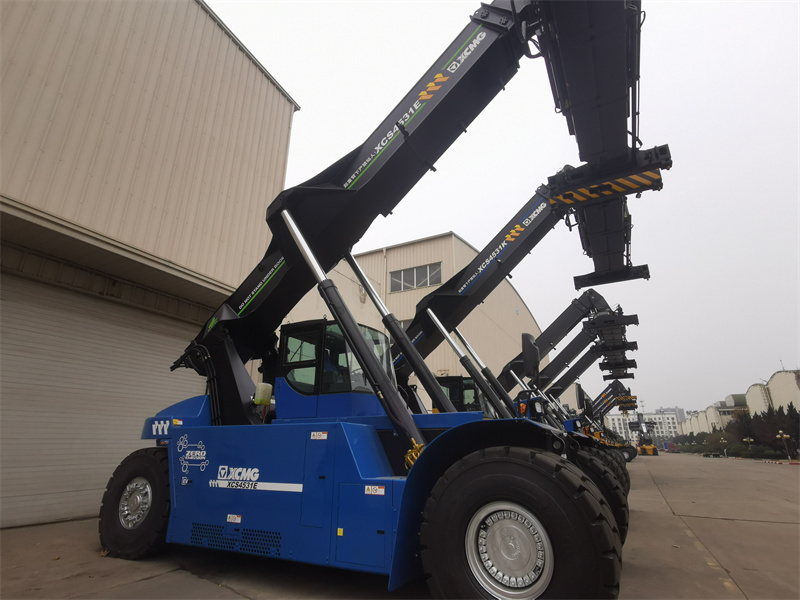 XCMG Official 45 Tons Pure Electric Container Reach Stacker XCS4531E Reach Stacker Crane Forklift - Reachstacker: φωτογραφία 3 XCMG Official 45 Tons Pure Electric Container Reach Stacker XCS4531E Reach Stacker Crane Forklift - Reachstacker: φωτογραφία 3