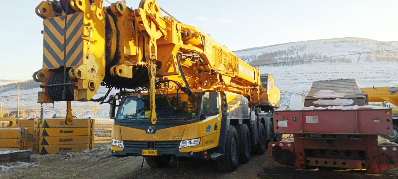 XCMG Official 460t Second Hand Mobile Engine Crane XCA460 Hydraulic All Terrain Cranes Price For Sale - Τηλεσκοπικός γερανός: φωτογραφία 4 XCMG Official 460t Second Hand Mobile Engine Crane XCA460 Hydraulic All Terrain Cranes Price For Sale - Τηλεσκοπικός γερανός: φωτογραφία 4