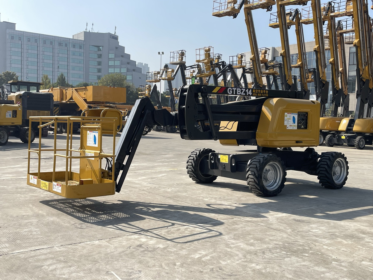 XCMG Official Cherry Picker Lift GTBZ14J 14m Used Articulated Boom Lift Hot Sale - Καλαθοφόρο ανυψωτικό: φωτογραφία 3 XCMG Official Cherry Picker Lift GTBZ14J 14m Used Articulated Boom Lift Hot Sale - Καλαθοφόρο ανυψωτικό: φωτογραφία 3