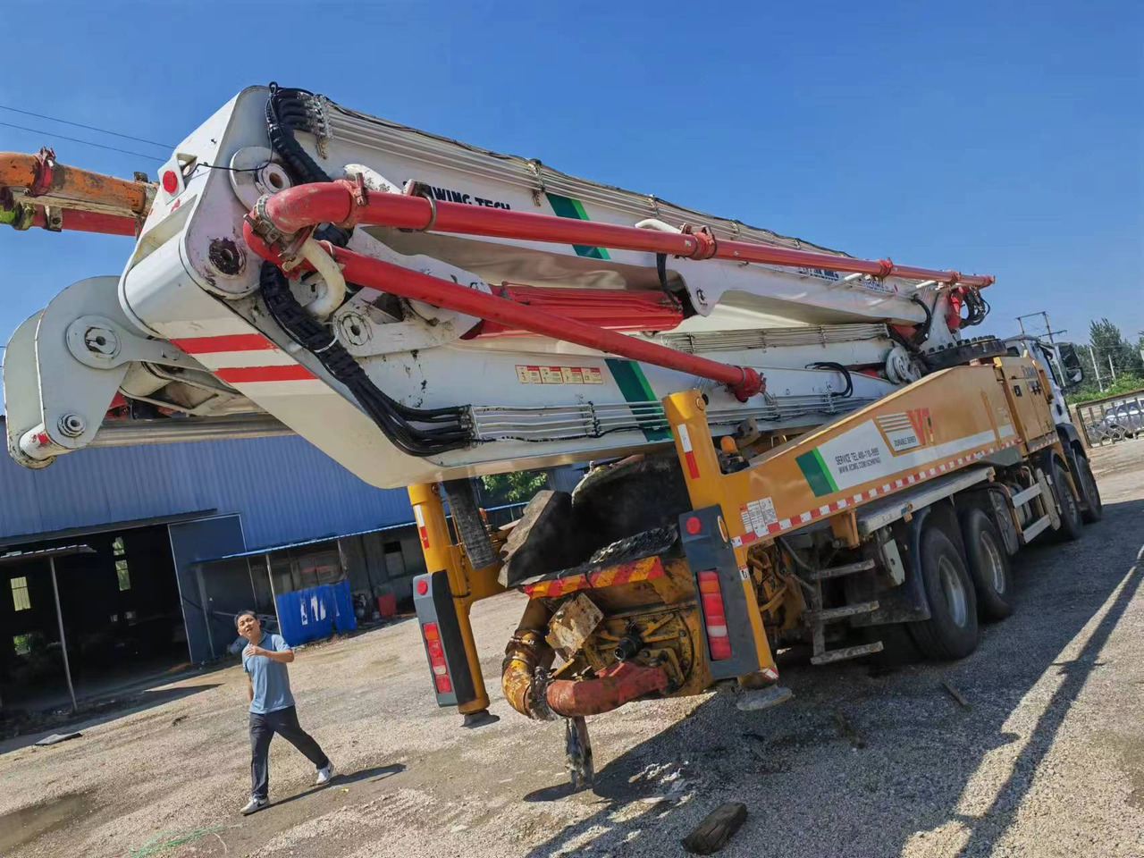 XCMG Official Concrete Construction Machinery HB62V 62m Used Mobile Concrete Pump for Sale - Αντλία σκυροδέματος: φωτογραφία 5 XCMG Official Concrete Construction Machinery HB62V 62m Used Mobile Concrete Pump for Sale - Αντλία σκυροδέματος: φωτογραφία 5