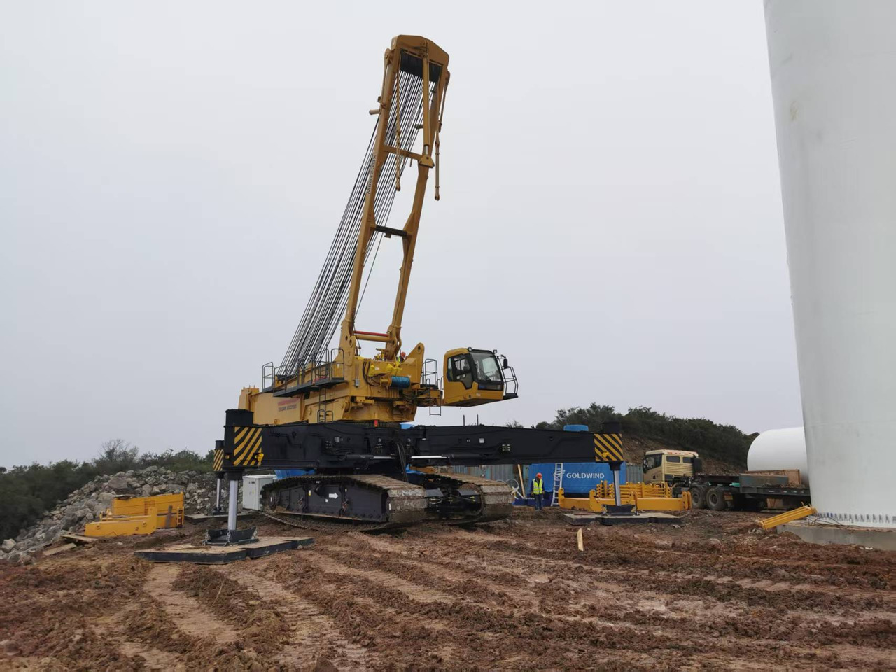 XCMG Official Construction Mobile Crane XGC2100W 110Ton Used Hydraulic Crawler Crane - Ερπυστριοφόρος γερανός: φωτογραφία 2 XCMG Official Construction Mobile Crane XGC2100W 110Ton Used Hydraulic Crawler Crane - Ερπυστριοφόρος γερανός: φωτογραφία 2