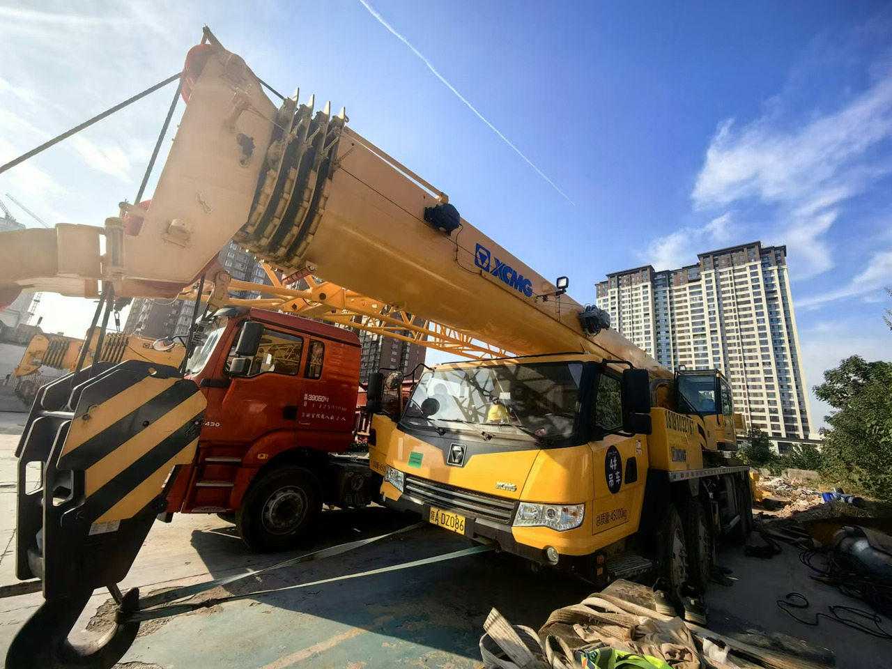 XCMG Official QY55K5C_2 Used Truck Mounted Crane 55ton Mobile Hydraulic Crane Price For Sale - Τηλεσκοπικός γερανός: φωτογραφία 2 XCMG Official QY55K5C_2 Used Truck Mounted Crane 55ton Mobile Hydraulic Crane Price For Sale - Τηλεσκοπικός γερανός: φωτογραφία 2