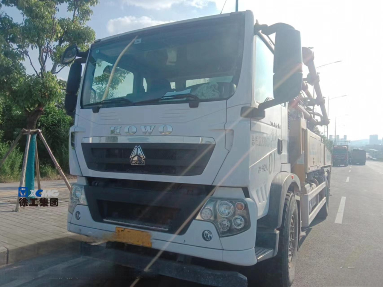 XCMG Official Road Construction Machinery HB37V 37m Used Concrete Pump Truck On Sale - Αντλία σκυροδέματος: φωτογραφία 2 XCMG Official Road Construction Machinery HB37V 37m Used Concrete Pump Truck On Sale - Αντλία σκυροδέματος: φωτογραφία 2