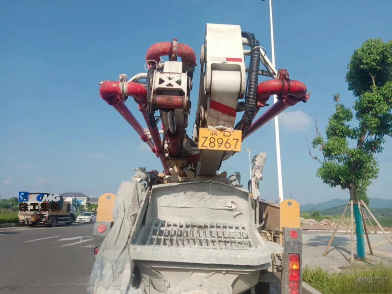 XCMG Official Road Construction Machinery HB37V 37m Used Concrete Pump Truck On Sale - Αντλία σκυροδέματος: φωτογραφία 4 XCMG Official Road Construction Machinery HB37V 37m Used Concrete Pump Truck On Sale - Αντλία σκυροδέματος: φωτογραφία 4