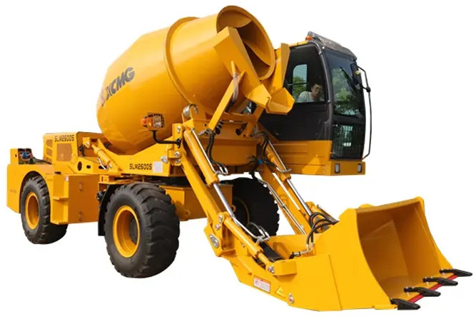 XCMG Official SLM2600S 2.6cbm Concrete Mixer Mobile Self Loading Concrete Mixer Truck - Μπετονιέρα φορτηγό: φωτογραφία 2 XCMG Official SLM2600S 2.6cbm Concrete Mixer Mobile Self Loading Concrete Mixer Truck - Μπετονιέρα φορτηγό: φωτογραφία 2