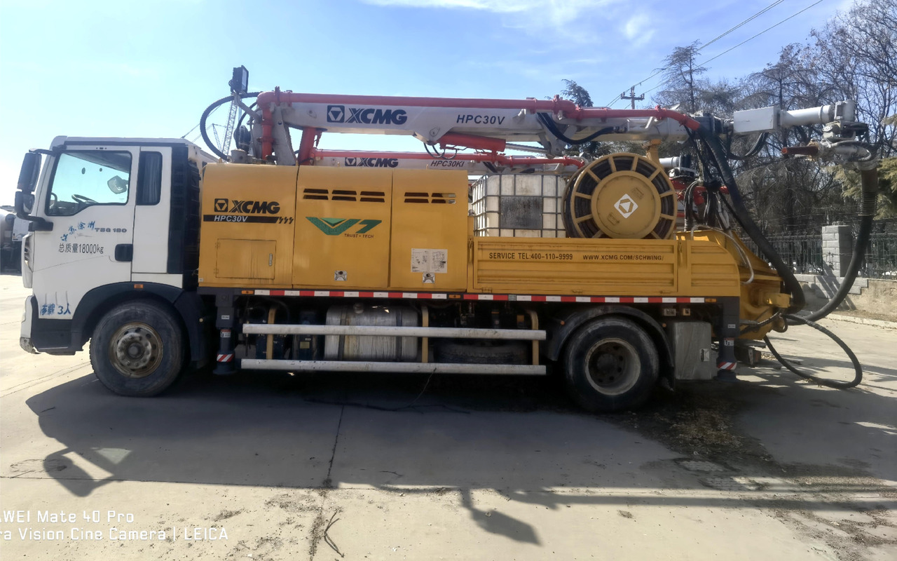 XCMG Official Schwing HPC30V Used Truck Mounted Concrete Spraying Machine For Sale - Εξοπλισμός σκυροδέματος: φωτογραφία 2 XCMG Official Schwing HPC30V Used Truck Mounted Concrete Spraying Machine For Sale - Εξοπλισμός σκυροδέματος: φωτογραφία 2