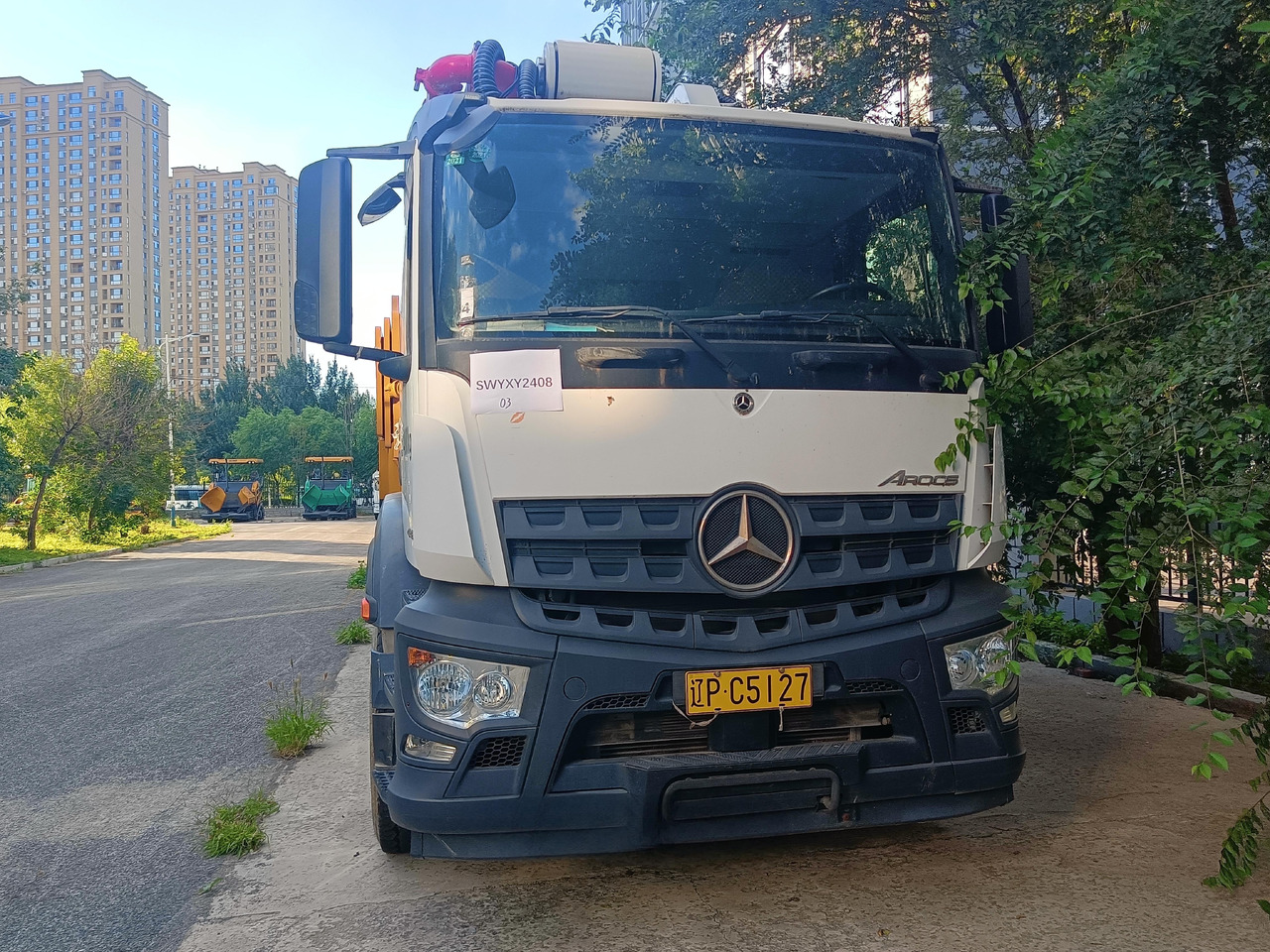 XCMG Official Second Hand Cement Pump Truck HB62V 62m Concrete Pump Truck Price List - Αντλία σκυροδέματος: φωτογραφία 2 XCMG Official Second Hand Cement Pump Truck HB62V 62m Concrete Pump Truck Price List - Αντλία σκυροδέματος: φωτογραφία 2
