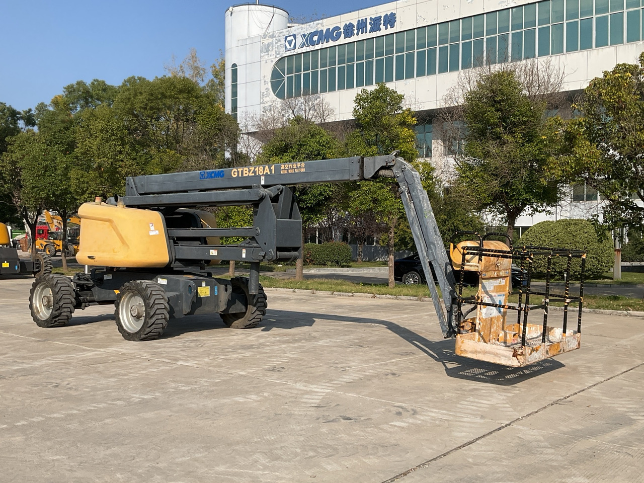 XCMG Official Second Hand Mobile Cherry Picker GTBZ18A1 18m Man Lift Boom Lift Price - Καλαθοφόρο ανυψωτικό: φωτογραφία 5 XCMG Official Second Hand Mobile Cherry Picker GTBZ18A1 18m Man Lift Boom Lift Price - Καλαθοφόρο ανυψωτικό: φωτογραφία 5