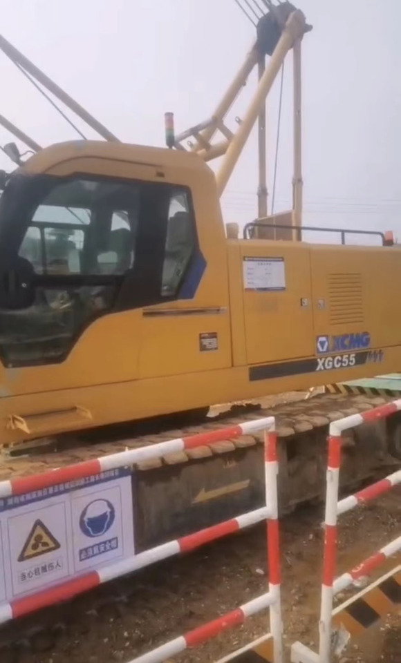Ερπυστριοφόρος γερανός XCMG Official Used 55 Ton Crawler Crane XGC55 Second Hand Small Hydraulic Mobile Crane With High Quality: φωτογραφία 7