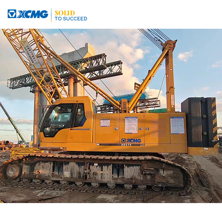 XCMG Official Used Mini Mobile Crane XGC75 75 Ton Crawler Crane With Cheap Price - Ερπυστριοφόρος γερανός: φωτογραφία 1 XCMG Official Used Mini Mobile Crane XGC75 75 Ton Crawler Crane With Cheap Price - Ερπυστριοφόρος γερανός: φωτογραφία 1