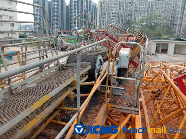 XCMG Used Construction Crane QTZ80 Potain Tower Crane For Sale - Πυργογερανός: φωτογραφία 3 XCMG Used Construction Crane QTZ80 Potain Tower Crane For Sale - Πυργογερανός: φωτογραφία 3