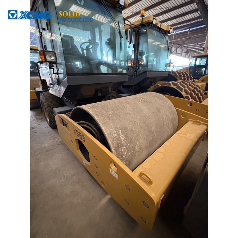 XCMG Used XS83 8 ton small single drum compactor road roller with diesel engine - Ασφαλτικός οδοστρωτήρας: φωτογραφία 1 XCMG Used XS83 8 ton small single drum compactor road roller with diesel engine - Ασφαλτικός οδοστρωτήρας: φωτογραφία 1
