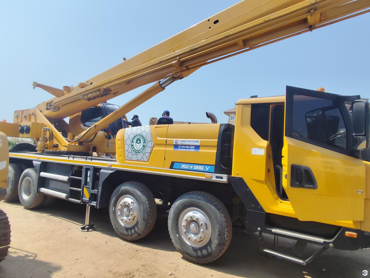 Κατασκευή μηχανήματα XCMG XCT30_Y 30ton truck crane diesel lift machine for sale: φωτογραφία 7
