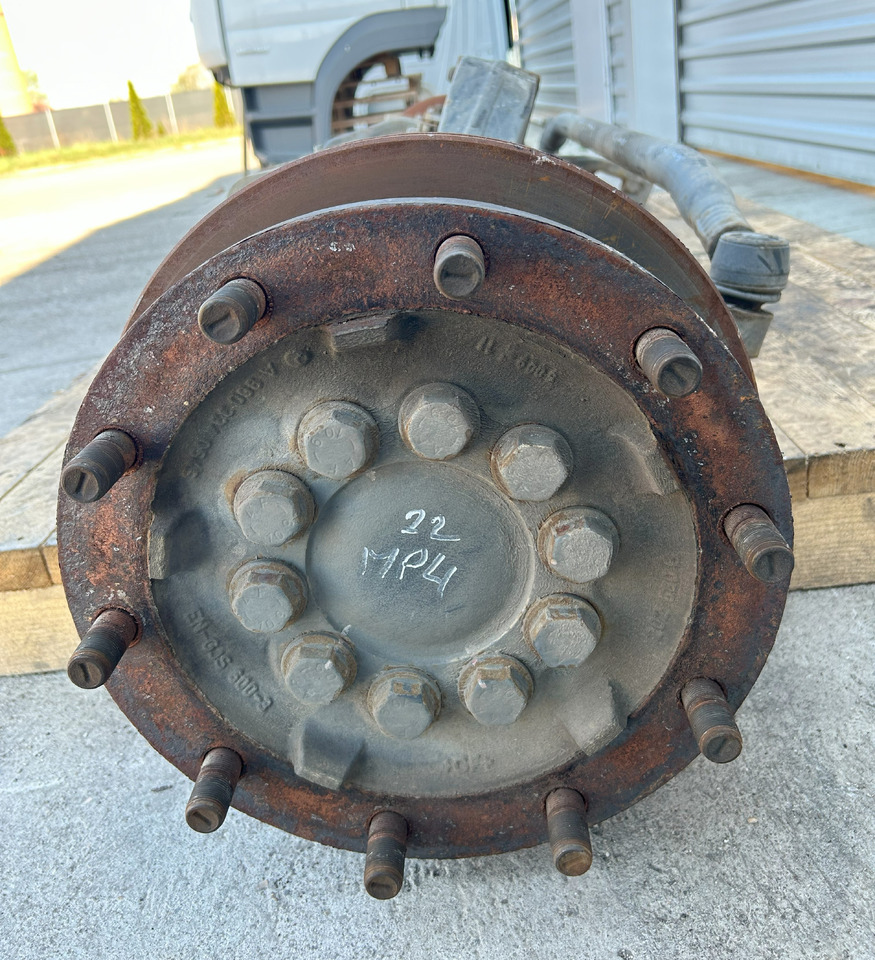 Εμπρός άξονας για Φορτηγό MERCEDES ACTROS MP4 AXLE + HUBS FRONT: φωτογραφία 8 Εμπρός άξονας για Φορτηγό MERCEDES ACTROS MP4 AXLE + HUBS FRONT: φωτογραφία 8