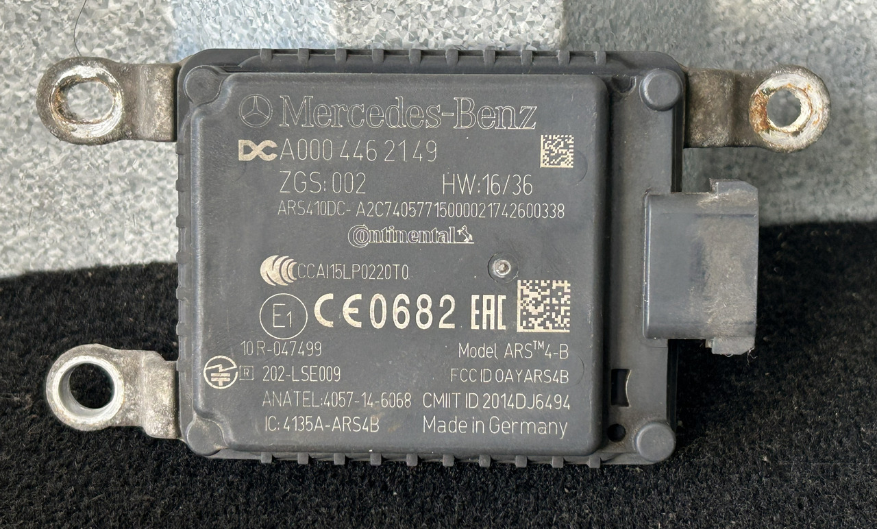 MERCEDES-BENZ RADAR DISTRONIC ACTROS MP4 - Ηλεκτρονική μονάδα ελέγχου: φωτογραφία 1 MERCEDES-BENZ RADAR DISTRONIC ACTROS MP4 - Ηλεκτρονική μονάδα ελέγχου: φωτογραφία 1