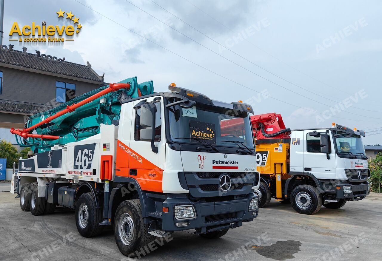 Αντλία σκυροδέματος PUTZMEISTER Mercedes-Benz 4141 Putzmeister 49.5M 【ACHIEVE】TOP CONDITION!!!: φωτογραφία 24