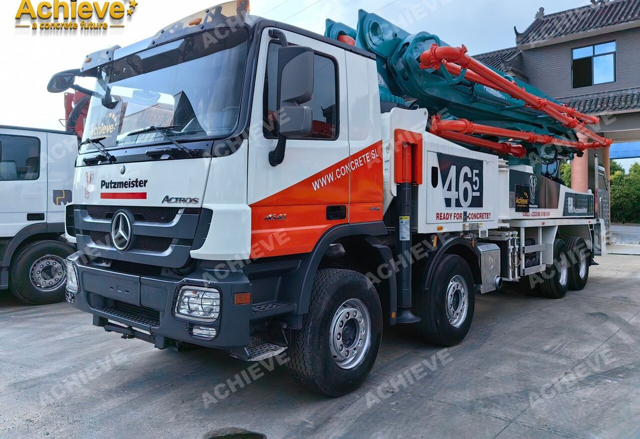 Αντλία σκυροδέματος PUTZMEISTER Mercedes-Benz 4141 Putzmeister 49.5M 【ACHIEVE】TOP CONDITION!!!: φωτογραφία 25