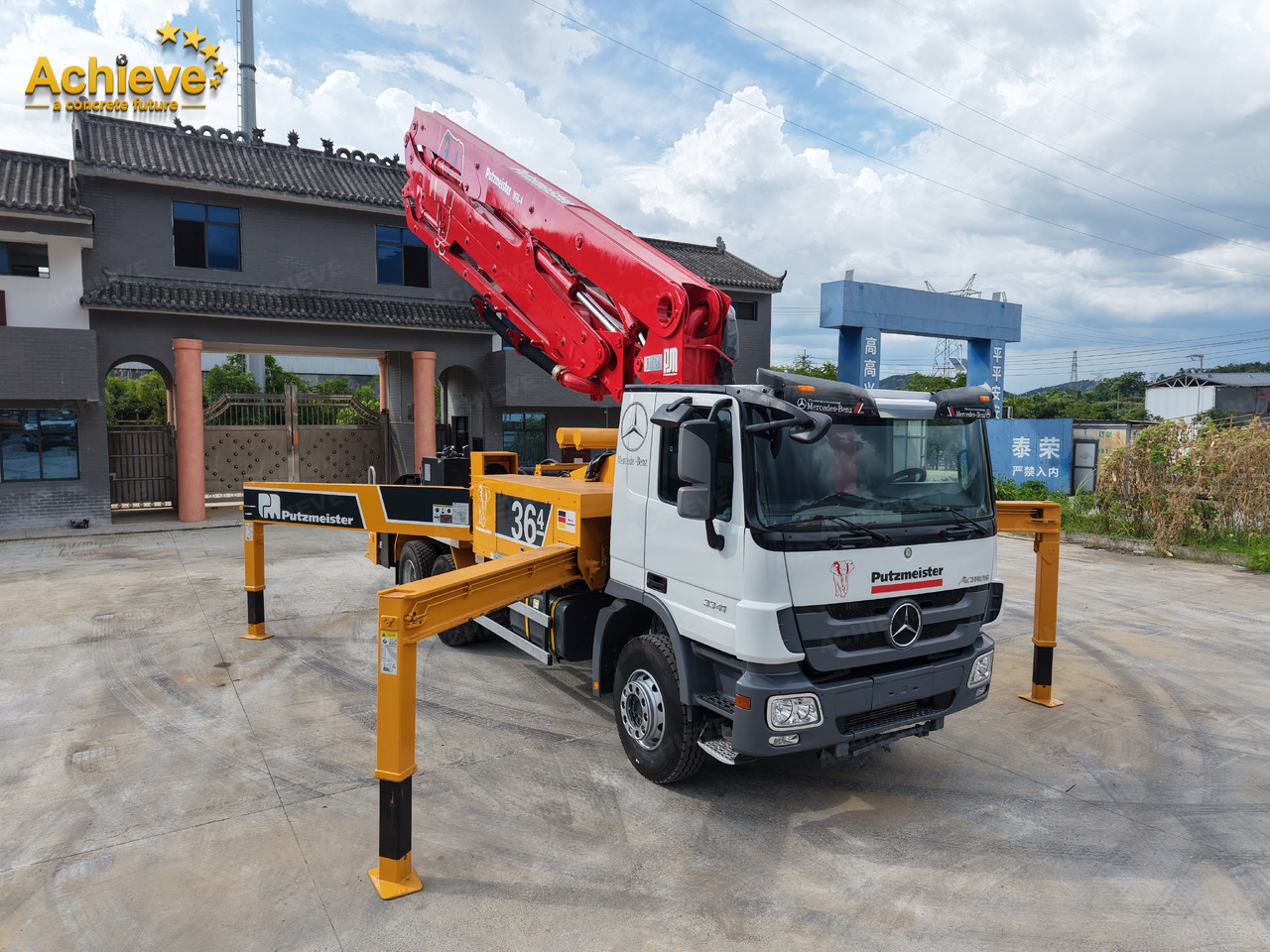 Αντλία σκυροδέματος PUTZMEISTER Mercedes-Benz M36-4 2018 ACTROS 3341【ACHIEVE】TOP CONDITION!!!: φωτογραφία 16 Αντλία σκυροδέματος PUTZMEISTER Mercedes-Benz M36-4 2018 ACTROS 3341【ACHIEVE】TOP CONDITION!!!: φωτογραφία 16