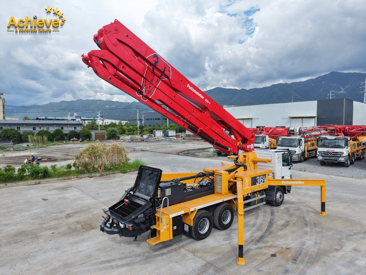 Αντλία σκυροδέματος PUTZMEISTER Mercedes-Benz M36-4 2018 ACTROS 3341【ACHIEVE】TOP CONDITION!!!: φωτογραφία 10 Αντλία σκυροδέματος PUTZMEISTER Mercedes-Benz M36-4 2018 ACTROS 3341【ACHIEVE】TOP CONDITION!!!: φωτογραφία 10