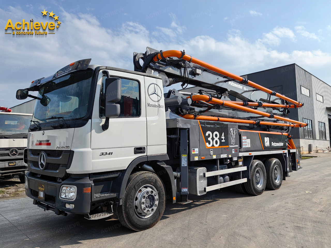 PUTZMEISTER PUTZMEISTER M38-4Z 2013 HOT SALE Mercedes-Benz【ACHIEVE】TOP CONDITION!!! - Αντλία σκυροδέματος: φωτογραφία 3 PUTZMEISTER PUTZMEISTER M38-4Z 2013 HOT SALE Mercedes-Benz【ACHIEVE】TOP CONDITION!!! - Αντλία σκυροδέματος: φωτογραφία 3