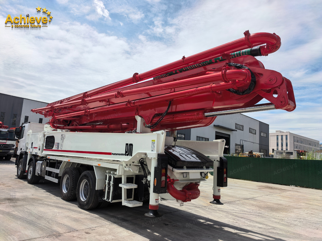 Αντλία σκυροδέματος Putzmeister Putzmeister  M56-4RZ Actros 4141Mercedes-Benz Concrete pump truck 【ACHIEVE】TOP CONDITION!!!: φωτογραφία 6