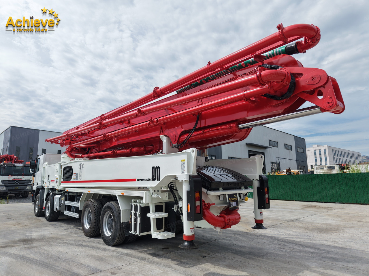 Αντλία σκυροδέματος Putzmeister Putzmeister  M56-4RZ Actros 4141Mercedes-Benz Concrete pump truck 【ACHIEVE】TOP CONDITION!!!: φωτογραφία 24