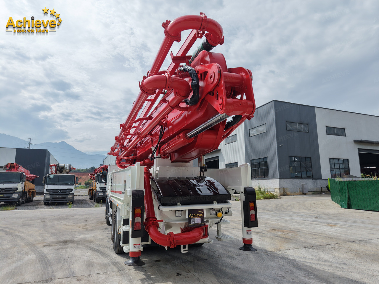 Αντλία σκυροδέματος Putzmeister Putzmeister  M56-4RZ Actros 4141Mercedes-Benz Concrete pump truck 【ACHIEVE】TOP CONDITION!!!: φωτογραφία 25