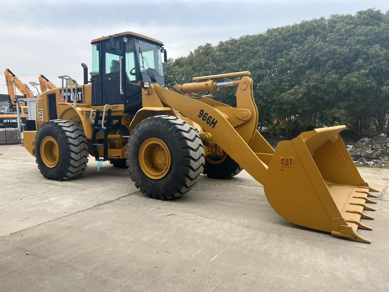 Caterpillar Secondhand Payloader CAT 966H, 950H - Ελαστιχοφόρος φορτωτής: φωτογραφία 2 Caterpillar Secondhand Payloader CAT 966H, 950H - Ελαστιχοφόρος φορτωτής: φωτογραφία 2