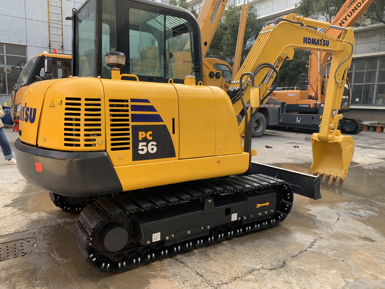 KOMATSU Mini Excavator Komatsu PC56, PC55, PC50 Gardening Excavator - Μίνι εκσκαφέας: φωτογραφία 4 KOMATSU Mini Excavator Komatsu PC56, PC55, PC50 Gardening Excavator - Μίνι εκσκαφέας: φωτογραφία 4