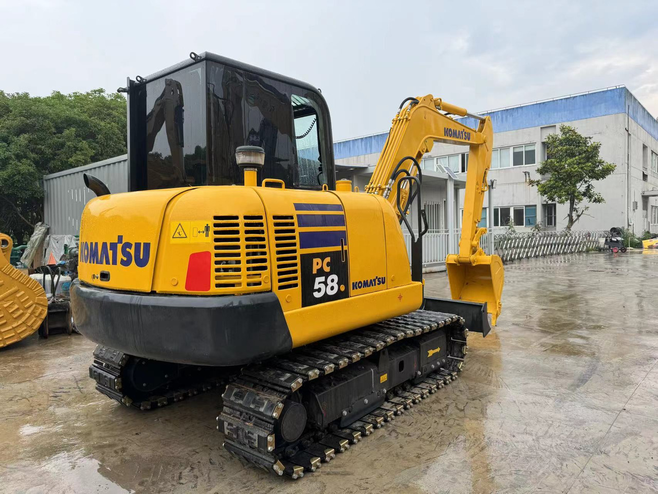 Komatsu PC58, PC56, PC55 Small Excavator With Rubber Tracks - Ερπυστριοφόρος εκσκαφέας: φωτογραφία 5 Komatsu PC58, PC56, PC55 Small Excavator With Rubber Tracks - Ερπυστριοφόρος εκσκαφέας: φωτογραφία 5