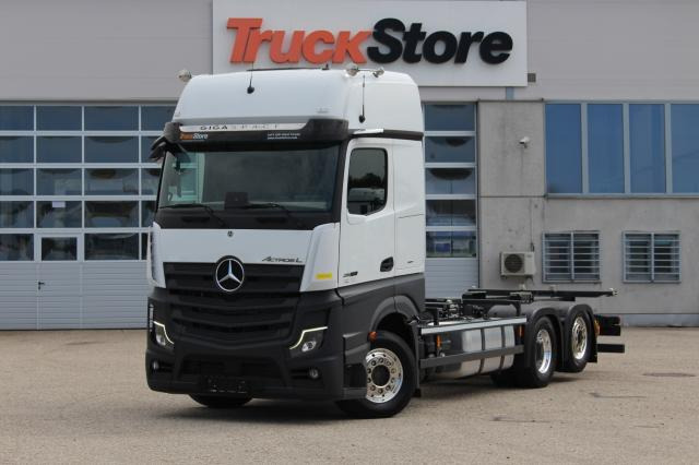 Mercedes-Benz Actros 2563LL - Φορτηγό μεταφοράς εμπορευματοκιβωτίων/ Κινητό αμάξωμα: φωτογραφία 1 Mercedes-Benz Actros 2563LL - Φορτηγό μεταφοράς εμπορευματοκιβωτίων/ Κινητό αμάξωμα: φωτογραφία 1