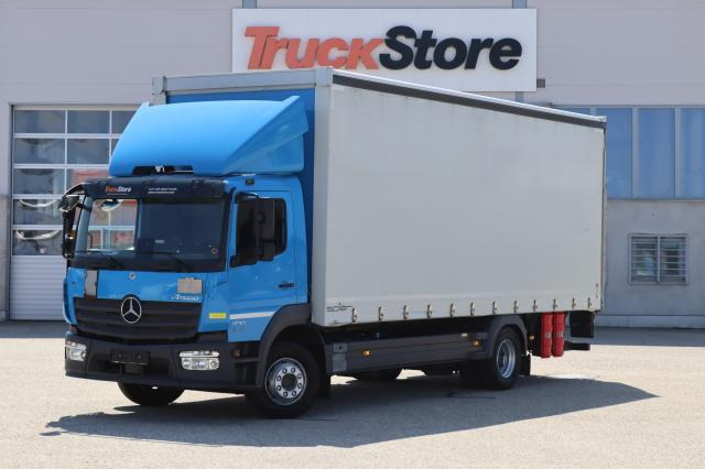 Mercedes-Benz Atego 1230 L - Φορτηγό μουσαμάς: φωτογραφία 1 Mercedes-Benz Atego 1230 L - Φορτηγό μουσαμάς: φωτογραφία 1