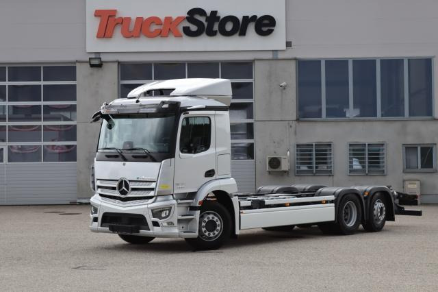 Mercedes-Benz eActros 400 L - Φορτηγό σασί: φωτογραφία 1 Mercedes-Benz eActros 400 L - Φορτηγό σασί: φωτογραφία 1