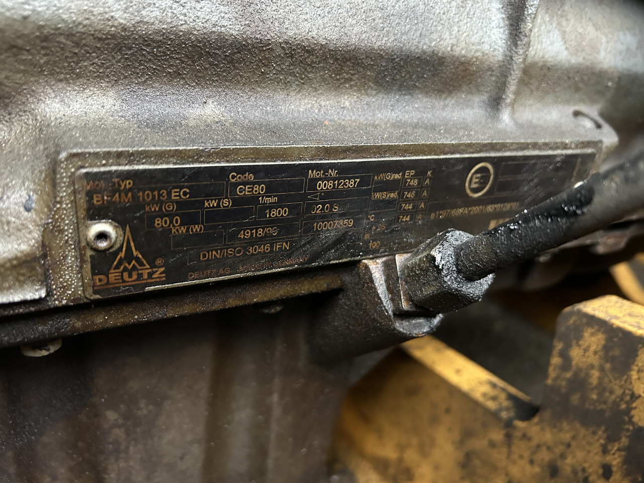 DEUTZ BF4M1013EC - Κινητήρας για Εκσκαφέας: φωτογραφία 4 DEUTZ BF4M1013EC - Κινητήρας για Εκσκαφέας: φωτογραφία 4