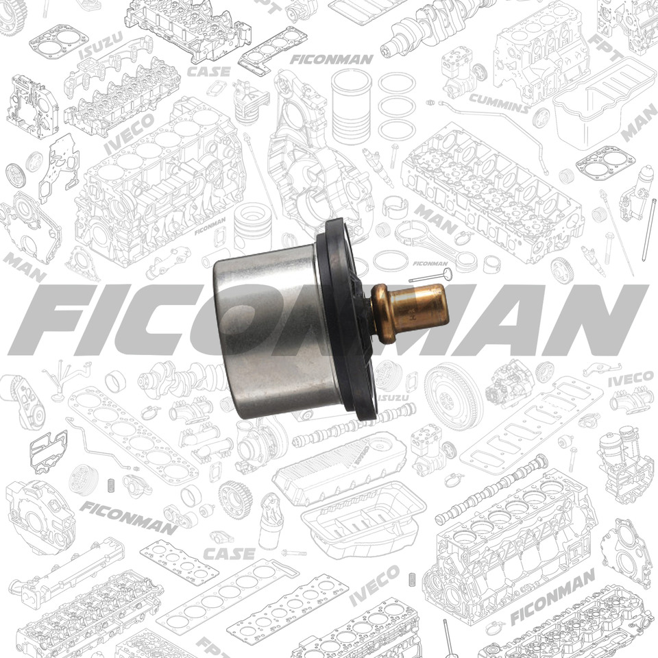 FPT IVECO CASE Cursor9 Euro 6 F2CFE612 A/B/D F2CFE614A*B041/F2CGE614F*V004 5802431166 Thermostat 5010553100 99431512/504096443 - Θερμοστάτης για Φορτηγό: φωτογραφία 1 FPT IVECO CASE Cursor9 Euro 6 F2CFE612 A/B/D F2CFE614A*B041/F2CGE614F*V004 5802431166 Thermostat 5010553100 99431512/504096443 - Θερμοστάτης για Φορτηγό: φωτογραφία 1