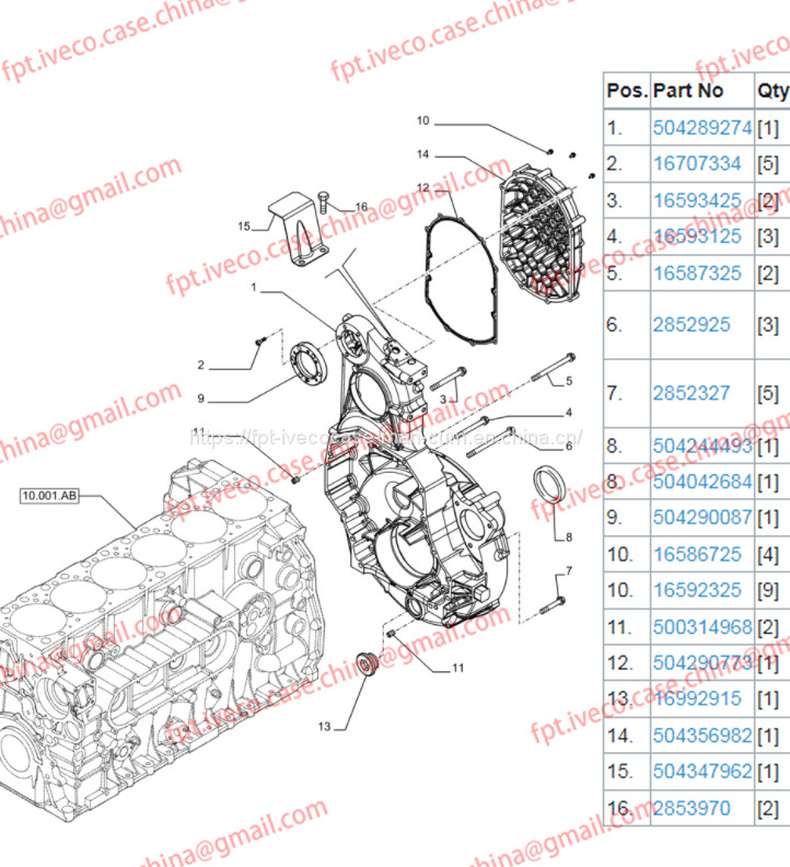 FPT IVECO CASE Cursor9 NEW HOLLAND T8.330 F2CFE614A*B041/F2CGE614F*V004 5802431166 Flywhee Chamber504289274 - Σφόνδυλος για Γεωργικά μηχανήματα: φωτογραφία 1 FPT IVECO CASE Cursor9 NEW HOLLAND T8.330 F2CFE614A*B041/F2CGE614F*V004 5802431166 Flywhee Chamber504289274 - Σφόνδυλος για Γεωργικά μηχανήματα: φωτογραφία 1