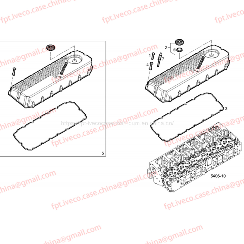 FPT IVECO CASE Cursor9Bus F2CFE612D*J231/F2CFE612A*J098 5802748674 HEAD COVER GASKET 5801886274 - Κινητήρας φλάντζα για Λεωφορείο: φωτογραφία 3 FPT IVECO CASE Cursor9Bus F2CFE612D*J231/F2CFE612A*J098 5802748674 HEAD COVER GASKET 5801886274 - Κινητήρας φλάντζα για Λεωφορείο: φωτογραφία 3