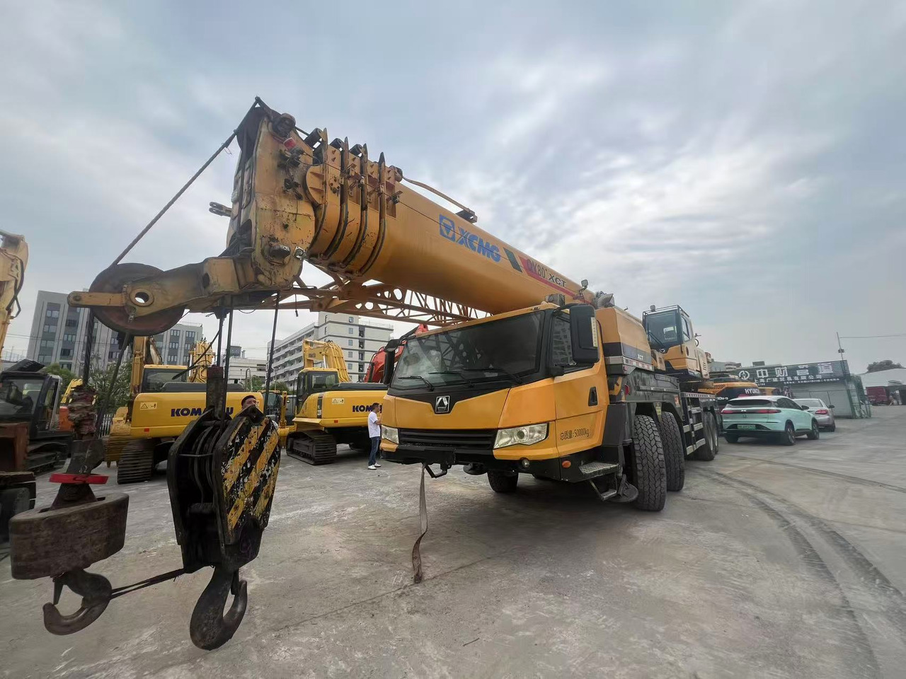 XCMG XCT80L5 - Τηλεσκοπικός γερανός: φωτογραφία 1 XCMG XCT80L5 - Τηλεσκοπικός γερανός: φωτογραφία 1