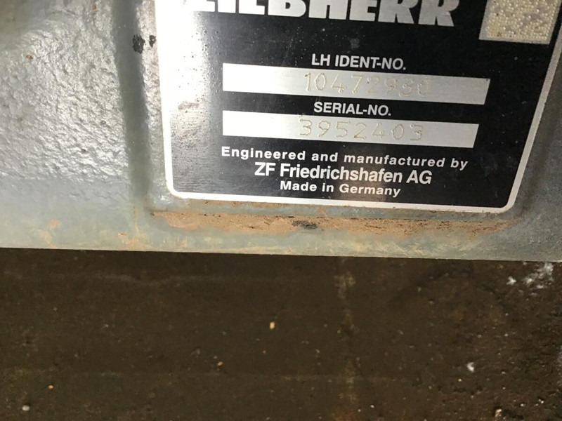 Liebherr A314 Li / A914 - Πίσω άξονας: φωτογραφία 1 Liebherr A314 Li / A914 - Πίσω άξονας: φωτογραφία 1