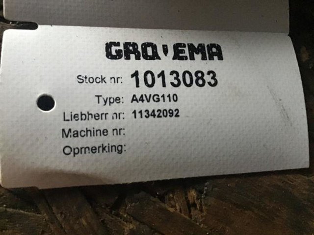 Καινούριο Υδραυλική αντλία Liebherr A4VG110: φωτογραφία 10